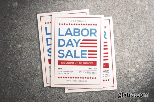 Labor Day Sale Flyer