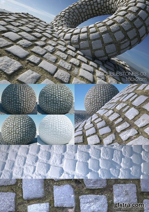 COBBLESTONES 03 PBR Material