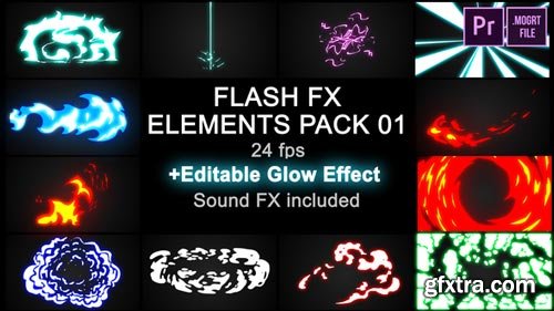 Videohive - Flash FX Elements Pack 01 - 23211885