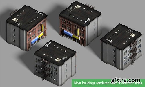 Realistic City Buildings