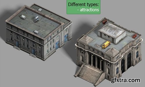 Realistic City Buildings