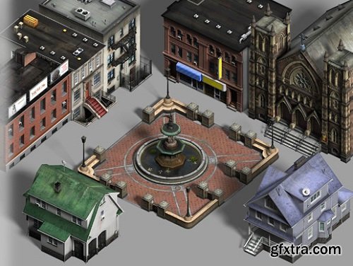 Realistic City Buildings