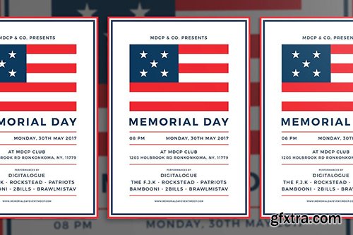 Memorial Day Flyer