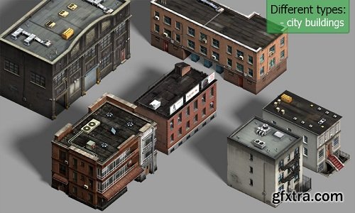 Realistic City Buildings