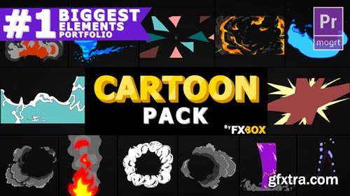 Videohive - Cartoon Elements Pack - 23220683