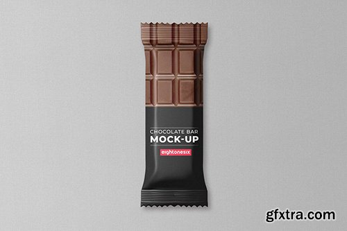 Chocolate Bar Mock-Up Template