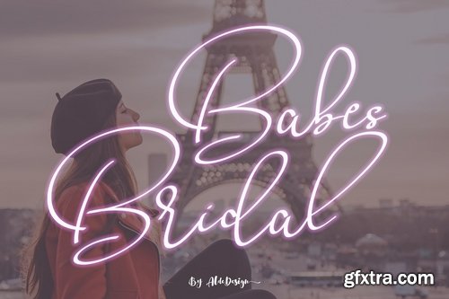 Babes & Bridal Font