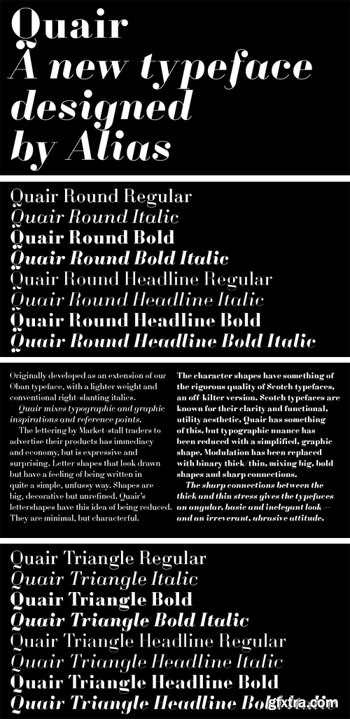 Quair Font Family