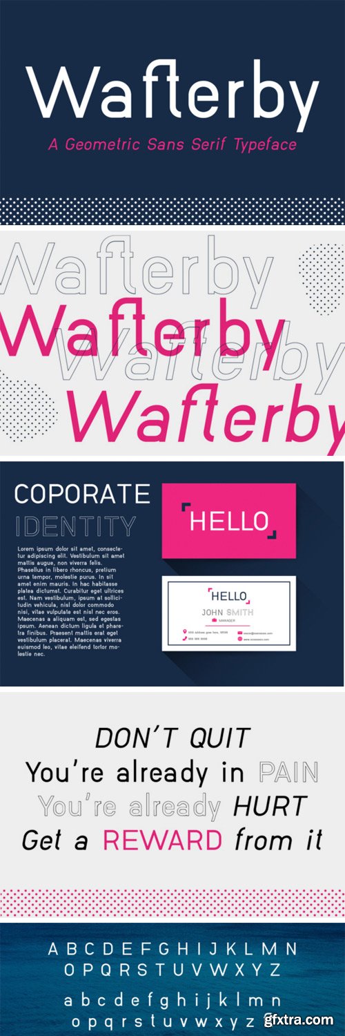 Wafterby Font Family