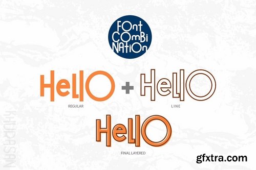 CM - Hello Guys Layered Font 2609348