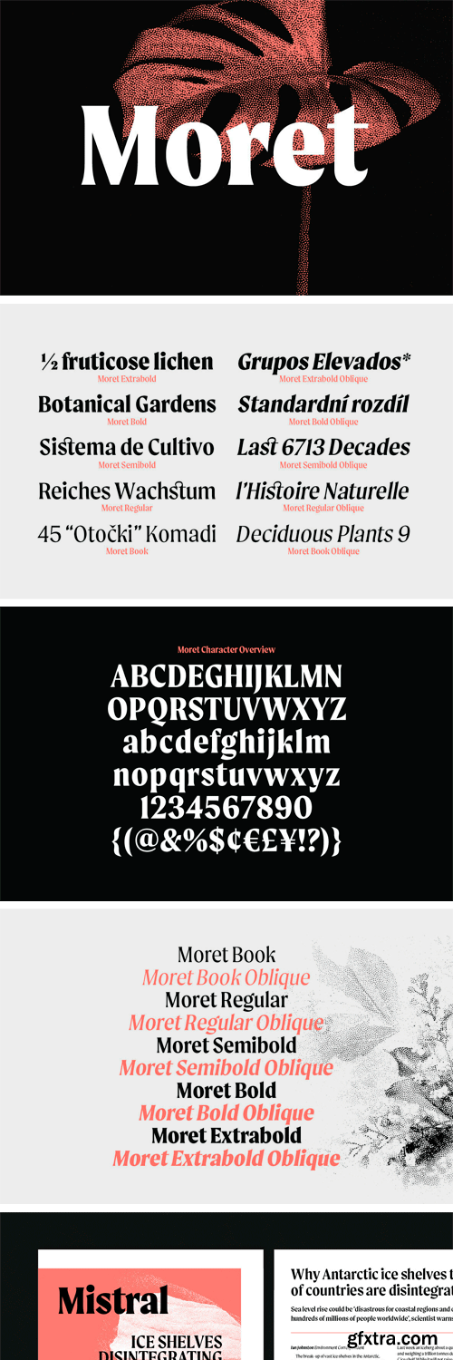 Moret Font Family