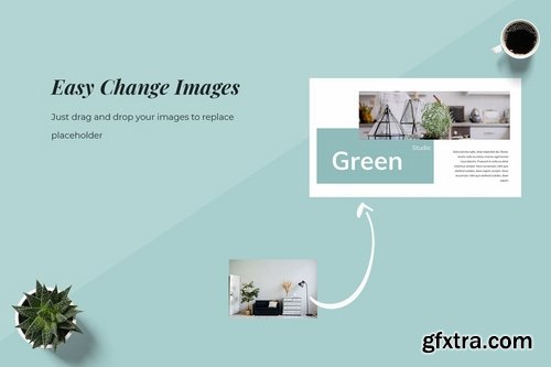 Green Studio - Powerpoint Keynote and Google Slides Templates