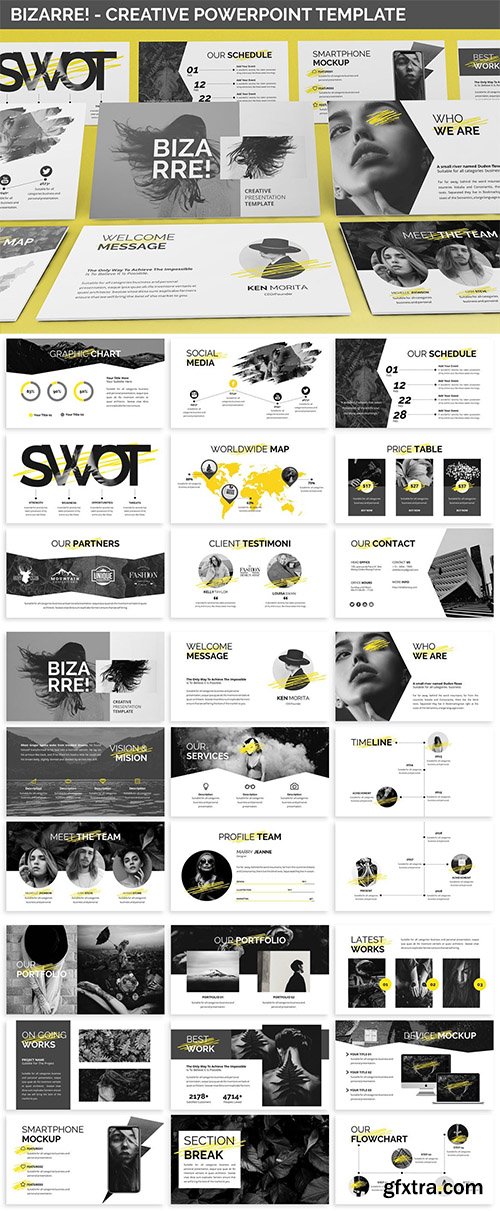 Bizarre - Creative Powerpoint Template