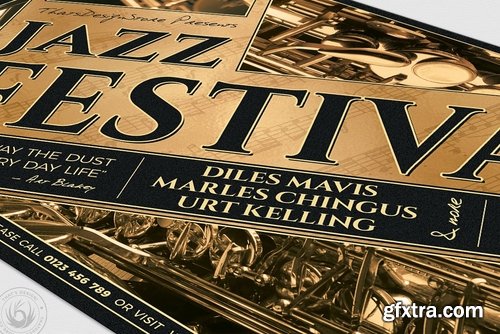 Jazz Festival Flyer Template V1