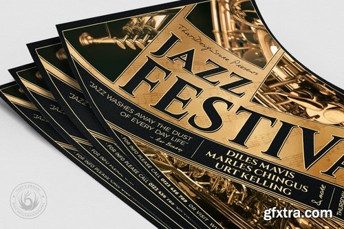 Jazz Festival Flyer Template V1