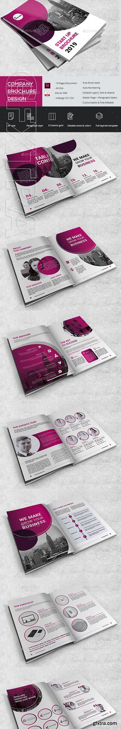 GraphicRiver - Clean Start Up Brochure 23226206