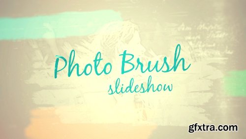 Videohive Hand Drawn Photo Brush Slideshow 21352642