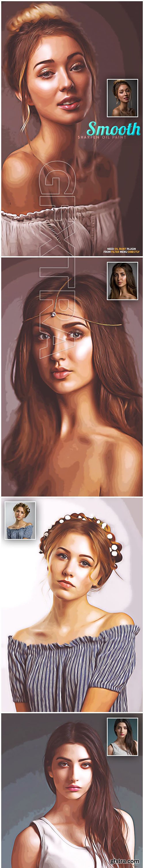 GraphicRiver - Smooth Sharpen Oil Art 23113850