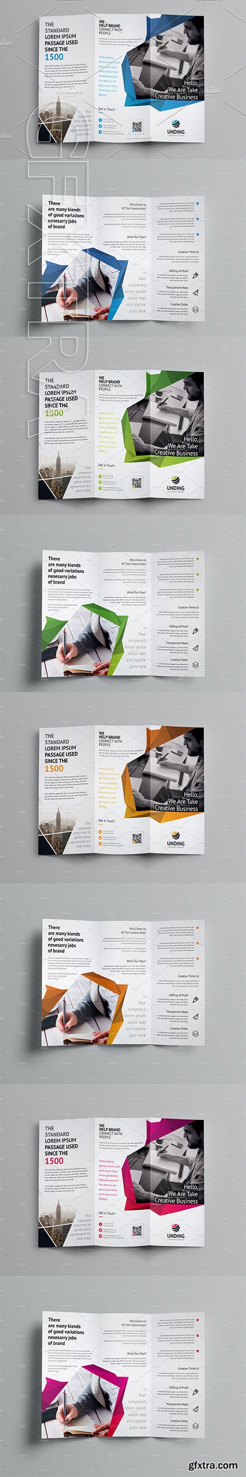 CreativeMarket - Tri-Fold Brochure 3078441