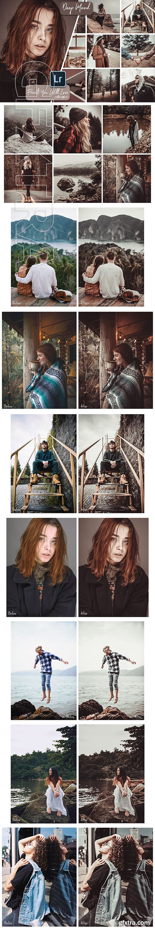 CreativeMarket - Deep Mood Lightroom Presets 3436199