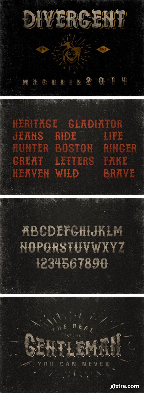 Divergent Font