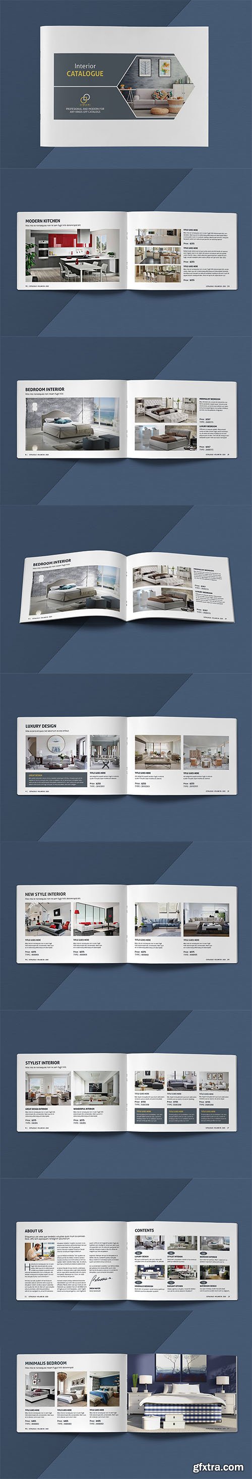 A5 Modern Catalogue Template