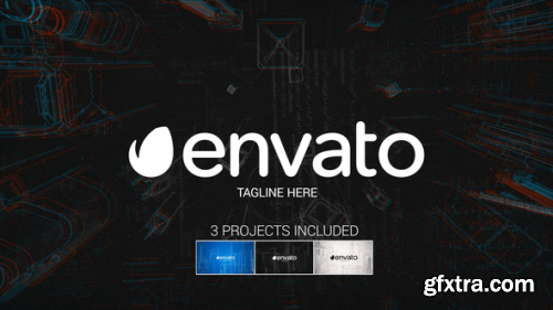 VideoHive 22645233 Industrial City Logo Reveal 3-in Pack