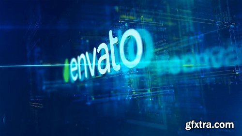 VideoHive 22799071 High Tech Logo V09 Electric Glitch