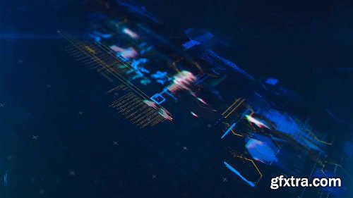 VideoHive 22732228 High Tech Logo V08 Glitch Reveal