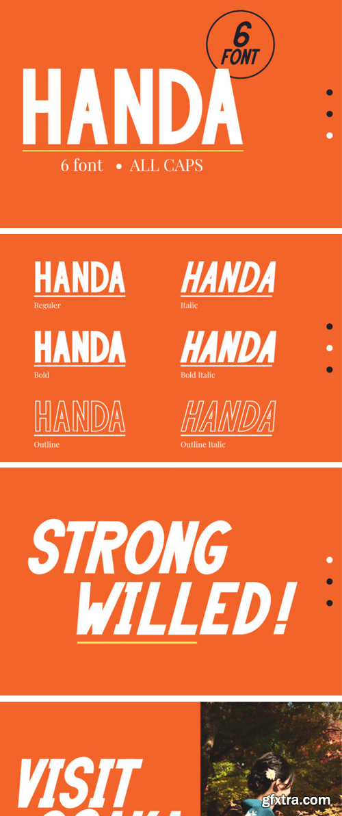 Handa Font Family