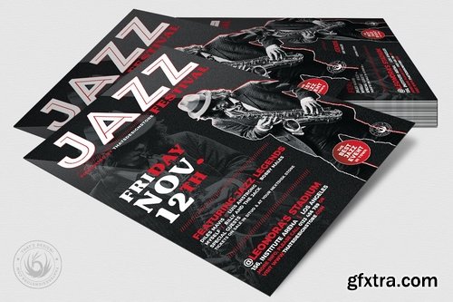 Jazz Festival Flyer Template V3