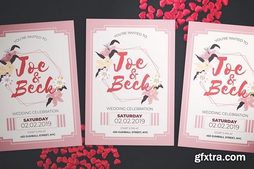 Wedding Invitation Flyer