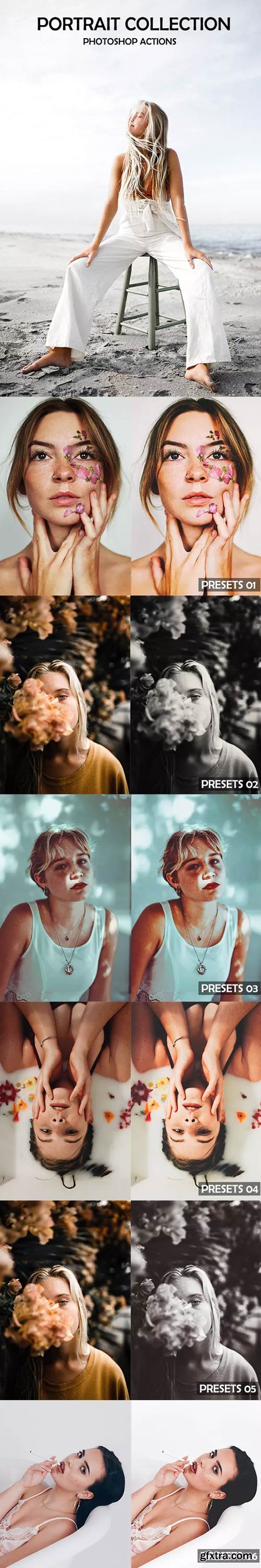 GraphicRiver - Pro Portrait Photoshop Actions - 23054350