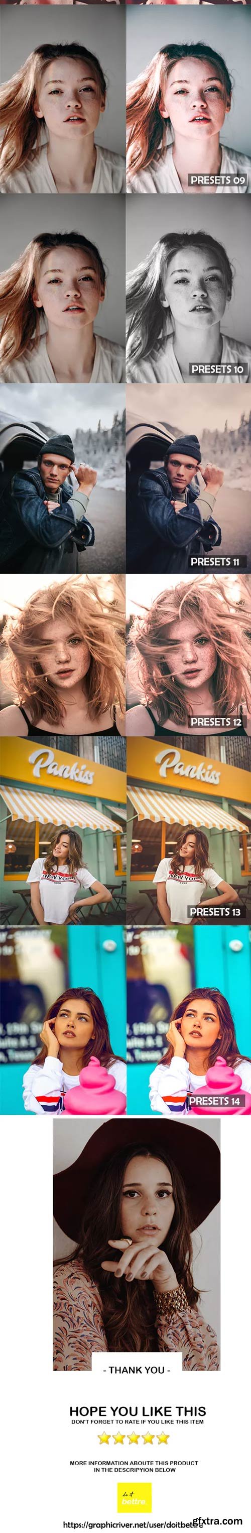 GraphicRiver - Pro Portrait Photoshop Actions - 23054350