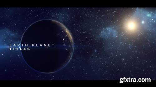 Videohive - Earth Planet Titles - 23254564