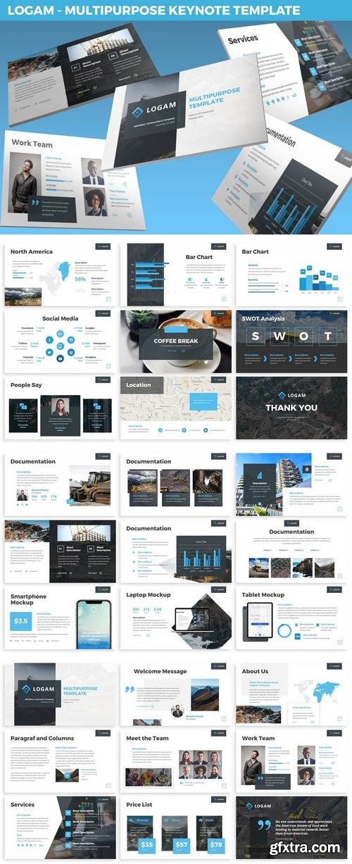 Logam - Multipurpose Keynote Template