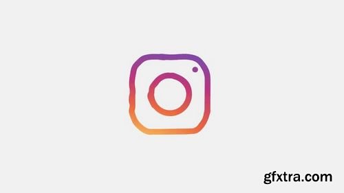 MotionArray Hand Drawn Social Media Icons 177218