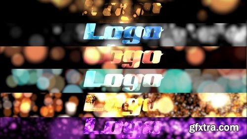 MotionArray Bokeh Particle Logo Pack 177513