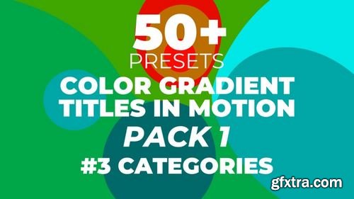 MotionArray Color Gradient Titles In Motion 177516