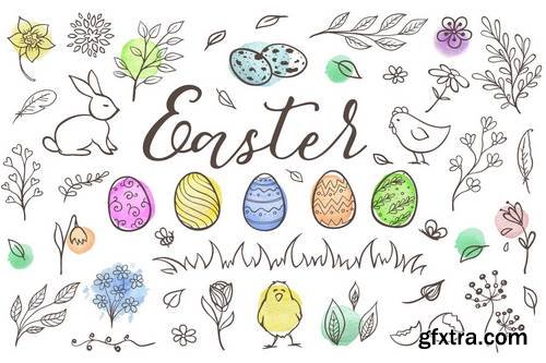 Easter Design Elements and Patterns