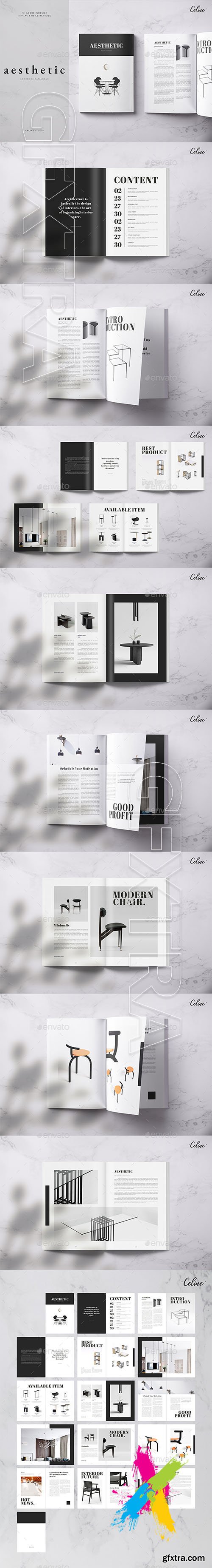 CreativeMarket - Aesthetic Lookbook Catalogue 3426838