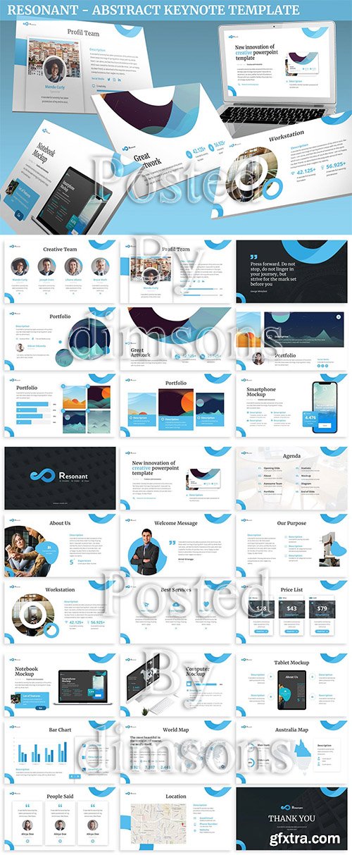 Resonant - Abstract Keynote Template