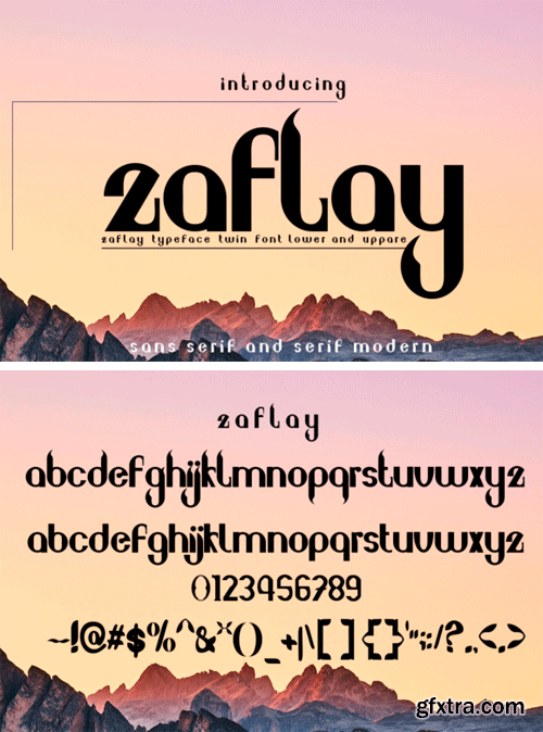 Zaflay Font