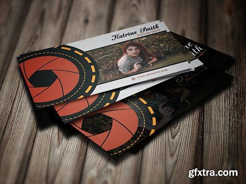 CreativeMarket - Photographer Business Cards 3295774