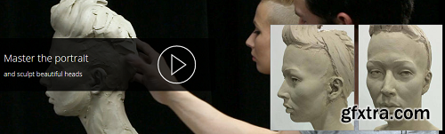 Sculpting a Life-Size Female Portrait in Water-Based Clay with Eric Michael Wilson