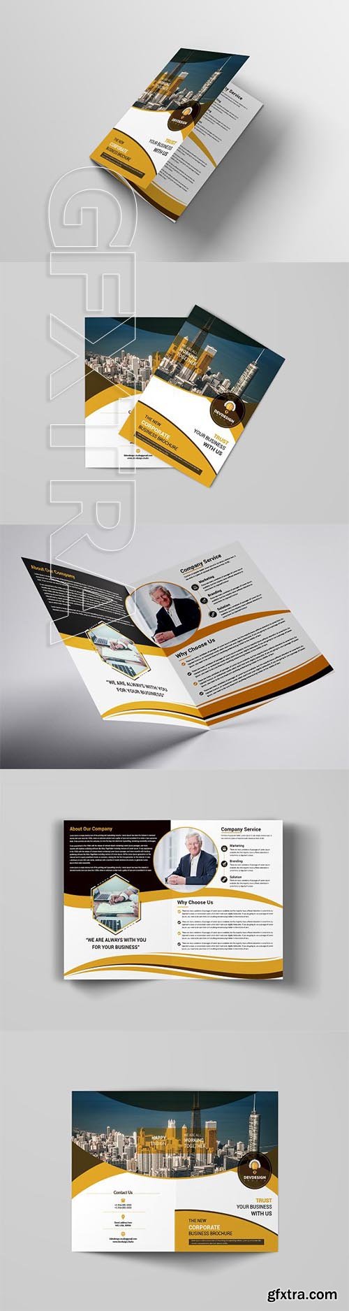 CreativeMarket - Corporate Brochure Design 3217590