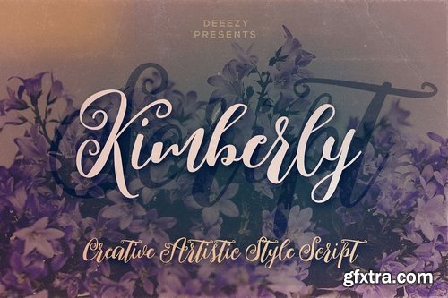 CM - Kimberly Script Font 3441895