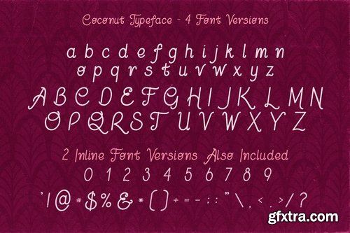 CM - Coconut - Display Font 3451179