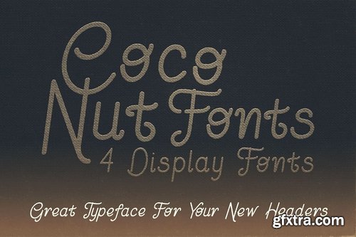 CM - Coconut - Display Font 3451179