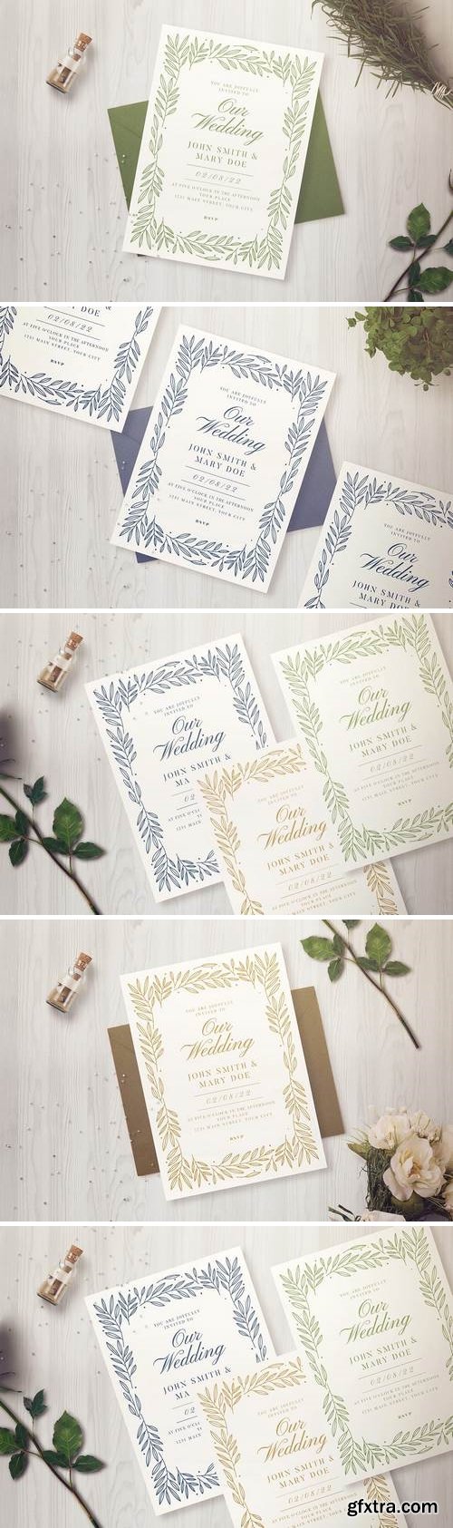 Botanical Wedding Invitation